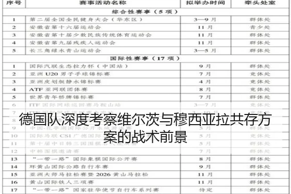 德国队深度考察维尔茨与穆西亚拉共存方案的战术前景